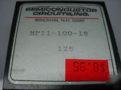 Dc/dc converter semi circuit # HP11-100-18 (qty 10 ea)