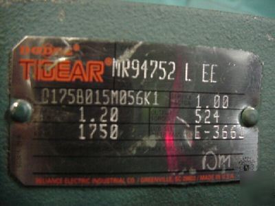 New dodge rockwell tigear reducer gearbox 15:1 ratio