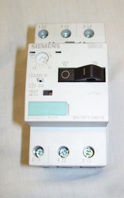 Siemens 3VR1011-1AA10 manual motor starter/breaker - 4