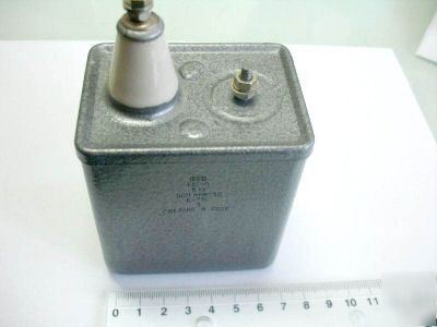 Paper + oil capacitor kbg-P1 0.01UF / 6KV pio kbg