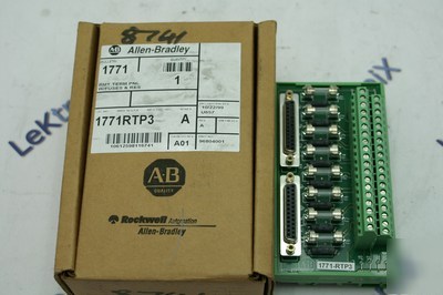 New allen bradley 1771-RTP3 - PLC5 termination panel