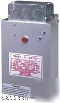 Phase-a-matic pam-100 static phase converter