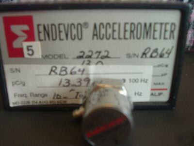 Endevco piezolectric accelerometer
