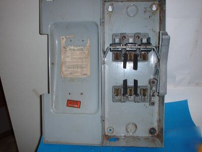 Ite gould safety switch disconnect JN423 100 amp 240 v
