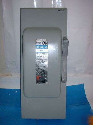 Ite gould safety switch disconnect JN423 100 amp 240 v