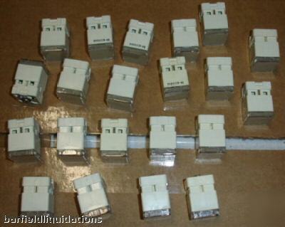 Quantity 20 push light switches 04-611GGGG see pictures
