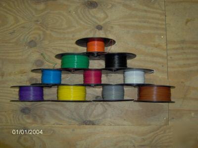 500FT # 22 awg hook up wire any color or any quantity