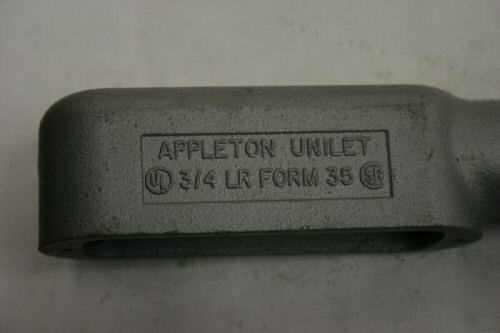 Appleton unilet 3/4 lb conduit 