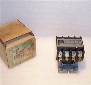 Ge CR153D003FJA contactor 4 pole 40 amp 240 v coil