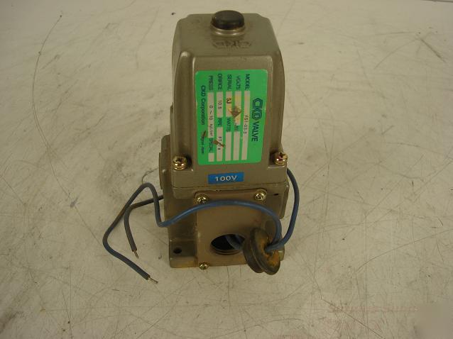 Ckd corp. FS1-03-3 electric pressure valve