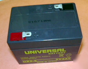 Battery universal 6V 2AH UB620,UB2-6,repl. PE6V2,WP2-6