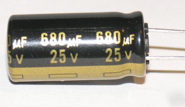 Capacitor 25V 680UF 10MM low-esr mainboard repair