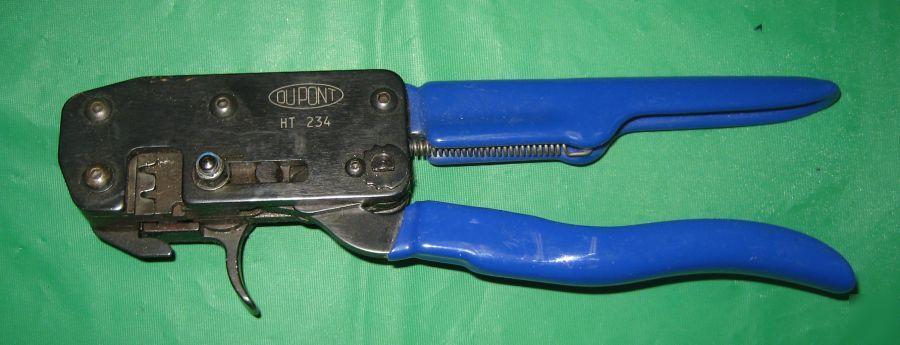 Dupont HT234 wire terminal crimper