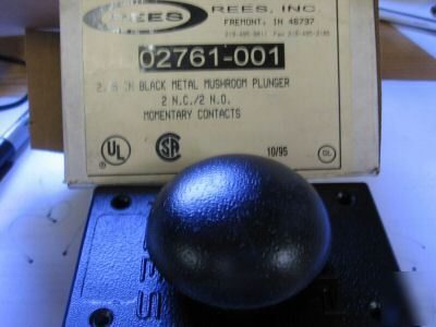 Rees 02761-001 02761001 plunger mushroom switch