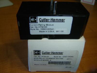 New cutler hammer mor relay heater module htm-0D 