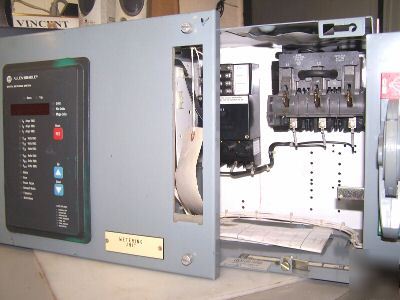Allen bradley 600 amp digital metering motor control