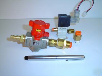 Smc valve lock-out with fittings