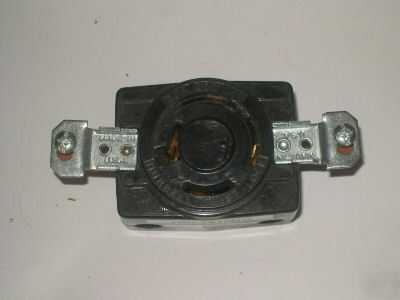 Used hubbell HBL7410BG 20A 125V outlet receptacle