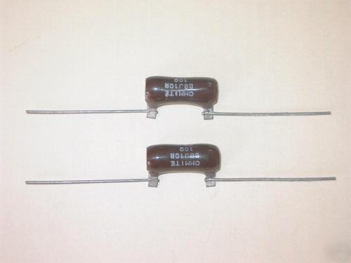 4 ohm 8 watt power resistor tunnel case ohmite