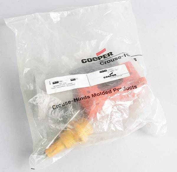 Crouse-hinds X8381-1 flange receptacle w/ base nip