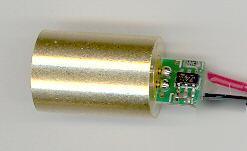 Laser diode module 4MW 650 nm apc 10.5MM dia 3 volt dc