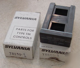 New 2PC sylvania motor starter coil TB159-1 120V 