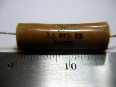 3 uf 50VOLT film capacitor axial