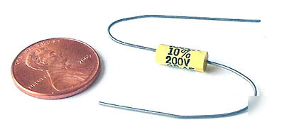 Axial film capacitors ~ .0047UF 200V 10% (50)