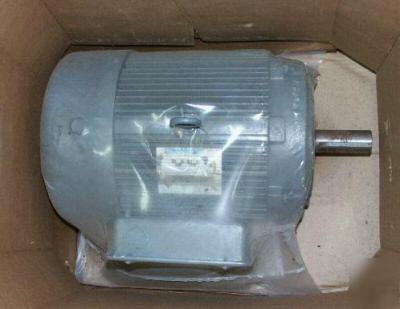 Marathon electric fan motor 3600 rpm 7 1/2 hp unused