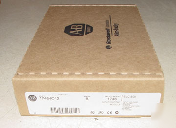 New allen bradley SLC500 i/o module 1746-IO12 in box