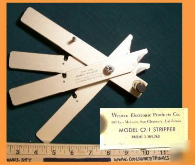 New western electronic products model cx-1 strippers
