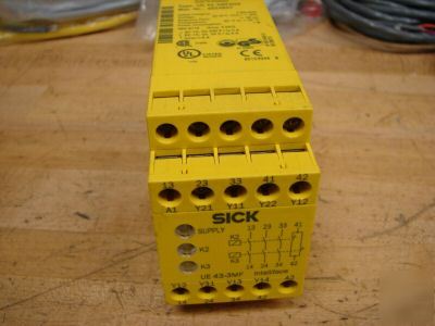 Sick ue-43-3MFD3 safety relay interlock