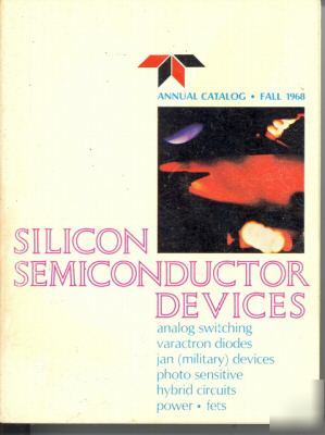Crystalonics catalog: silicon semiconductor device 1968