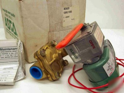 Asco solenoid valve, 2-way latched open 8025A201, 
