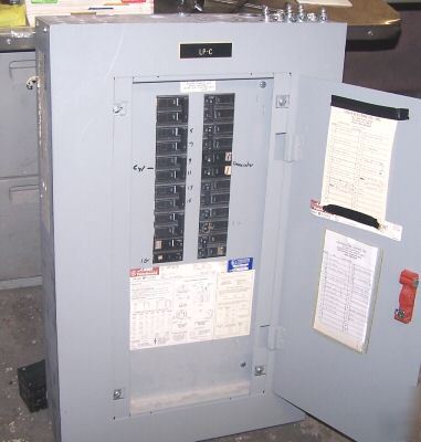 Ge 125 amp main lug distribution panel AQF3241MB type 1
