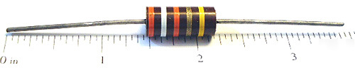 Allen bradley carbon comp resistors 2W 39K ohm mil (4)