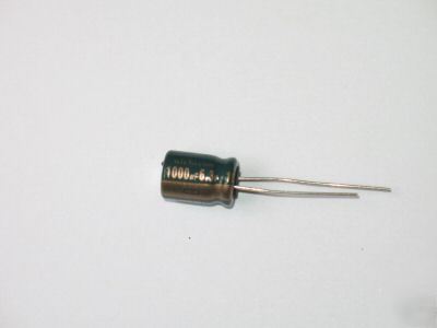 Lot of 50 mini capacitor 1500UF 16V 105C 10X20MM