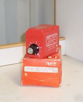 National controls corp T3K-10-462 timer 