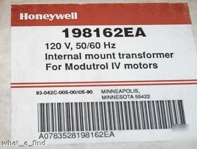 New honeywell 198162EA transformer modutrol iv motors