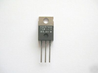 New transistor TIP117 vortex darlington pnp 100V 2A 