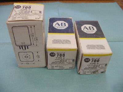 New lot of allen-bradley 700-HA32Z24 relays, . qty.3 <