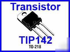 TIP142 transistor complementary npn 100V 10A
