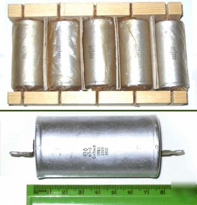 0,47UF 200V teflon capacitors ft-3 lot 2 tested 1000V