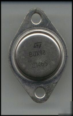98 / BUX98 / high power npn silicon transistors