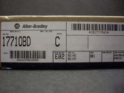 Allen bradley ab plc 5 i/o 1771-obd /c 