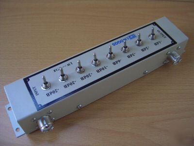 New 250MHZ high frequency / rf variable attenuator