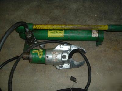 Greenlee hydraulic cable cutter