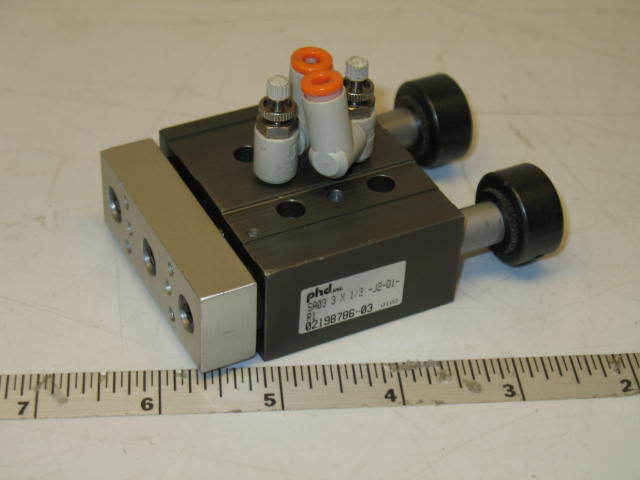 Phd pneumatic air slide actuator SA033X1/2-J2-Q1-R1
