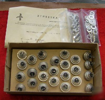 Russian tiristors KU202A (ussr-1980). lot of 25