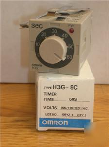 Omron H3G-8C H3G8C 1 second timer 
